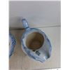 Image 7 : Armels Porcelain Bowl & Pitcher - Chipped - PICK UP ONLY