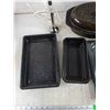 Image 3 : Kitchen Aid Blender - Powers On, As Is, Baking Trays, Broiler w/Lid, Loaf Pan