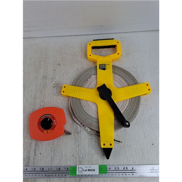 Shopro & Benchmark Measuring Tapes - 100' & 330'