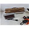 Image 2 : Revlon Hair Dryer, Advance Alarm Clock - Powers On, As Is, Cribbage Board, Duvet Clips, Misc