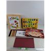 Image 1 : Dry Eraser Board w/Magnets, Sound Puzzle - As Is, Scrabble Game - As Is