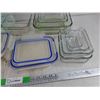 Image 3 : (11) Glass Food Containers w/Lids & Plastic Pitcher