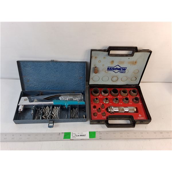 Hollow Punch Set & Rivet Tool Set