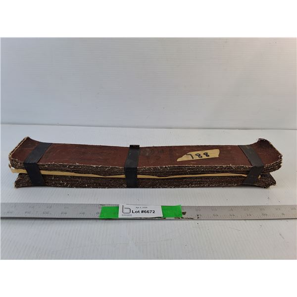 Sandpaper Strips 17" x 2.75"