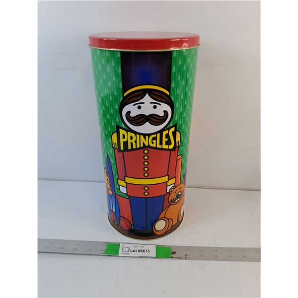 Pringles Nutcracker Tin 14"