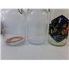 Image 2 : (3) Glass Jars up to 10", Bowling Trophy & Expo Centre Paperweight