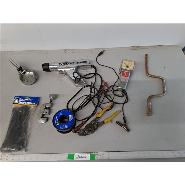 Ohmmeter, Timing Light, Cable Ties, Misc.