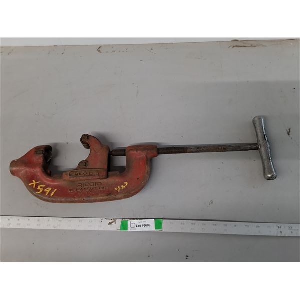 Ridgid Heavy Duty Pipe Cutter- Cannot Ship