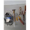 Image 3 : Ball Peen Hammer 15.25", Polyethylene Split Loom, Wire Strippers, Misc.
