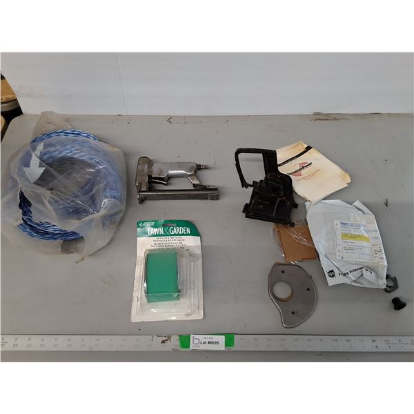Pneumatic Staple Gun, Twine, Lawn & Garden Air Filter/Pre Filter, Misc.