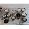 Image 1 : Vintage Tractor Headlights- As Is