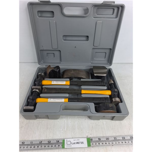 Auto Body Repair Kit - Hammers & Dollies
