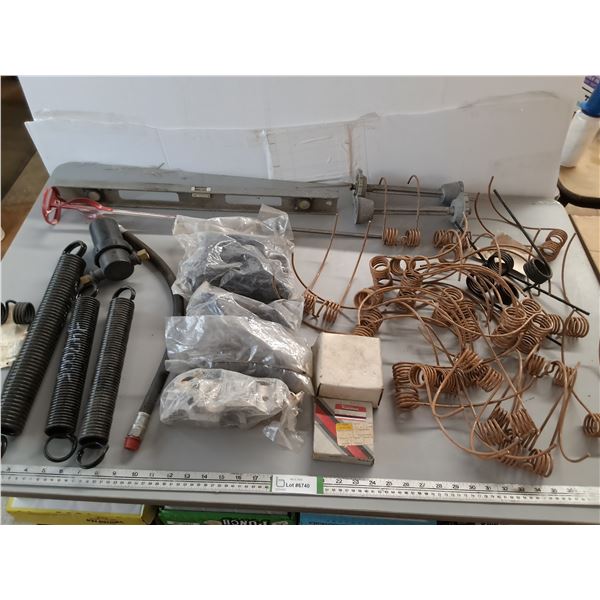 Level, (3) Industrial Extension Springs, Hay Rake Teeth, Mics - As Is -PICK UP