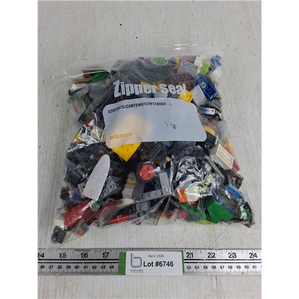 Bag Of Assorted Lego Pieces