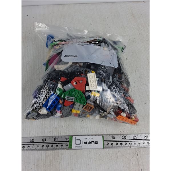 Bag Of Assorted Lego Pieces