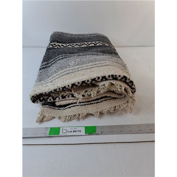 Navajo Style Throw Blanket