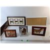 Image 1 : (5) Photo Frames Up to 19.25" Long & 9.25" Tall -PICK UP