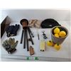 Image 1 : Wind Chime 28", Coin Wrappers, The North Face Toque, Misc.