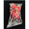 Image 2 : (6) Custom Handmade Bright Pink Wobble Jigs-Glo in the Dark-Double Coated