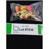 Image 1 : (10) Custom Made Assorted Colors Wobble Jigs-Glo in the Dark-Double Coated