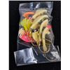 Image 3 : (10) Custom Made Assorted Colors Wobble Jigs-Glo in the Dark-Double Coated