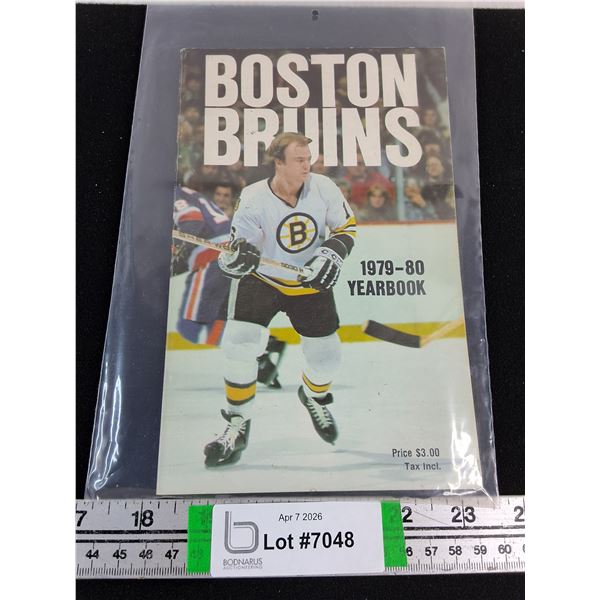 Vintage 1979-80 Boston Bruins Yearbook