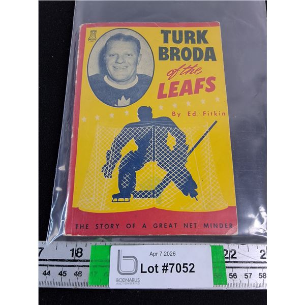 Turk Broda-Toronto Maple Leafs Book