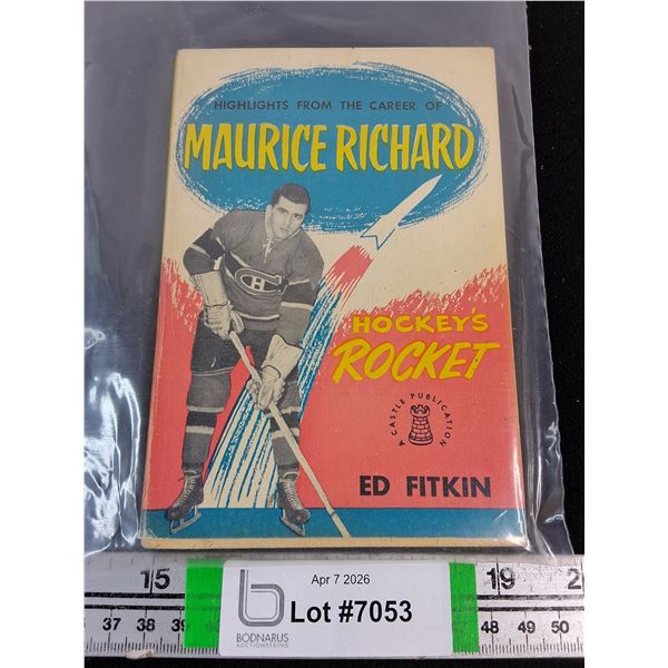 Maurice "The Rocket" Richard Book