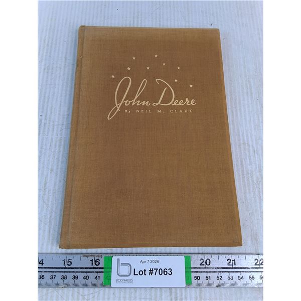Vintage 1937 John Deere Book