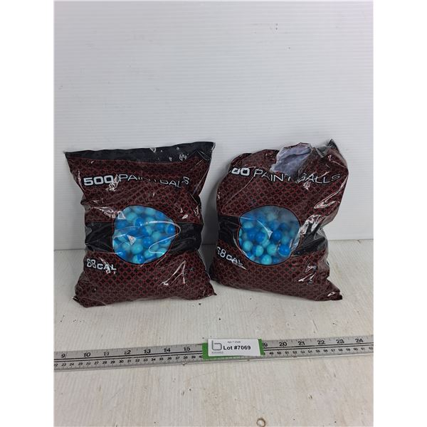 (1.5) Bags Of (500) Paintballs
