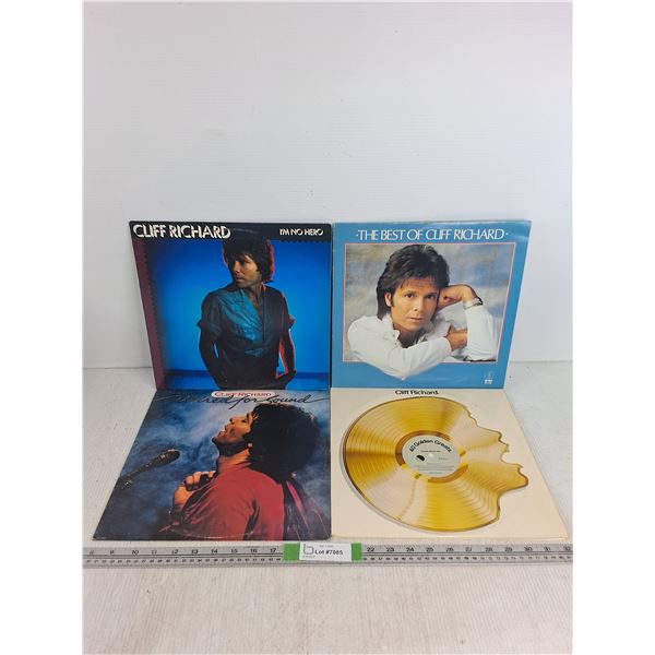 (4) Cliff Richard Albums- The Best of, Wired for Sound, Misc.