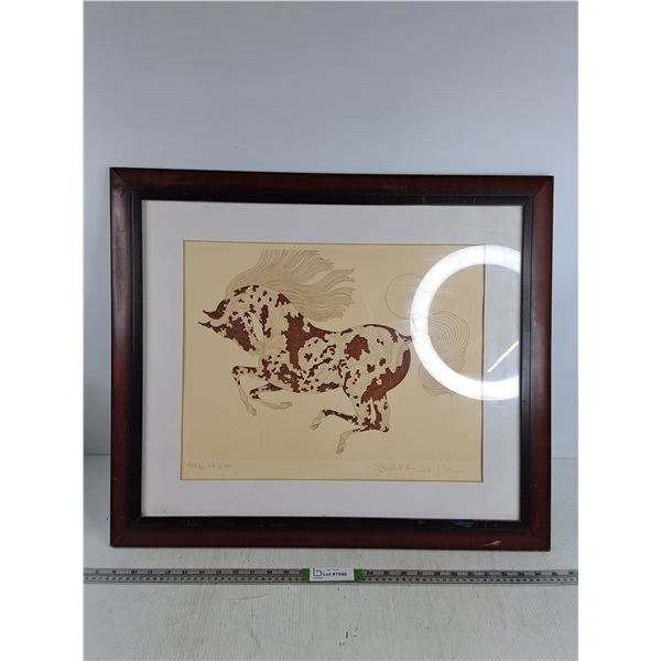 Guillaume Azoulay Signed Etching - Cannot Authenticate 23 5/8"x27.5" - PICK UP