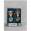 Image 1 : (2) Saskatchewan Hand Gun Association Medals- Gold And Silver Colored