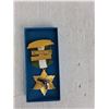 Image 2 : (2) Saskatchewan Hand Gun Association Medals- Gold And Silver Colored