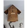 Image 4 : Wooden Cuckoo Clock- 10.5" As Is (Missing Pendulum, as is)