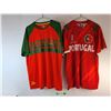 Image 1 : (2) Portugal Soccer Jerseys- XL