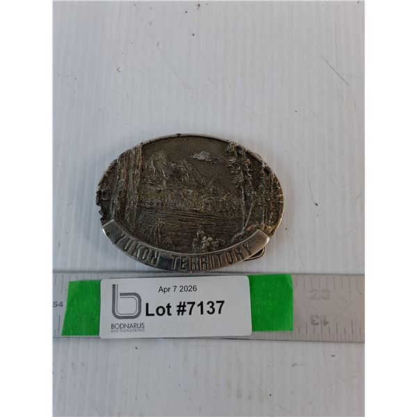 Yukon Territory Belt Buckle