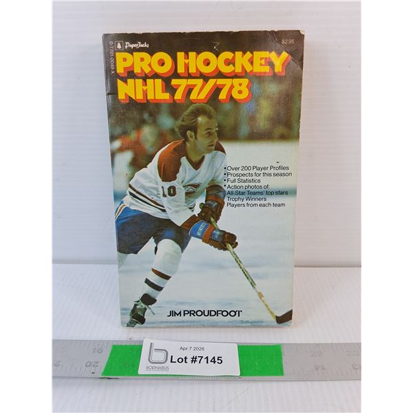Pro Hockey NHL 1977/78 Guidebook