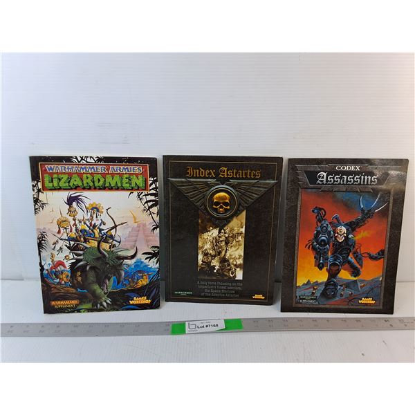 (3) Warhammer Supplement Guidebooks