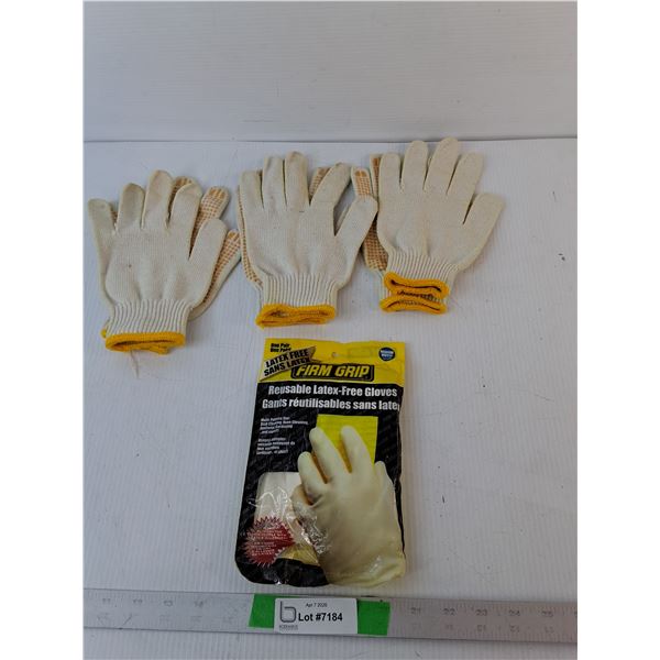 Cloth & Latex Free Gloves- Approx. M