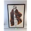 Image 1 : 'Fashionista' Art by Anne Tavoletti on Canvas 31.75" x 21.75"- Cannot Ship