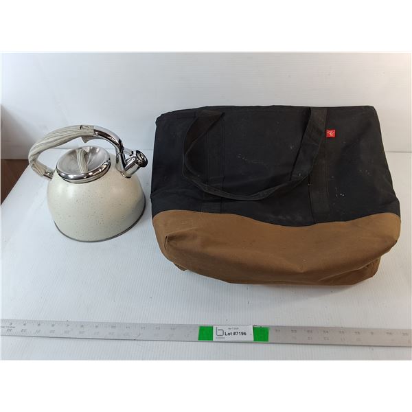Stainless Steel Kettle & President's Choice Insulated Bag