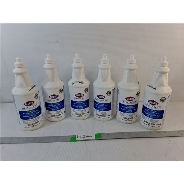 (6) Bottles of Clorox Germicidal Disinfecting Cleaner- Appear Full, Cannot Ship