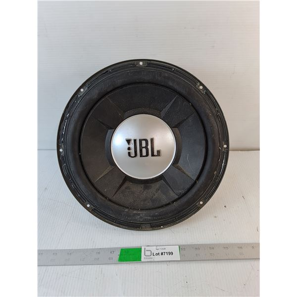 JBL Subwoofer 12.5"- Untested