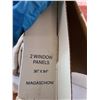 Image 2 : (2) Window Panels, Acrylic Throw Blanket, Over the Door Hanger, Cheese Tool Set