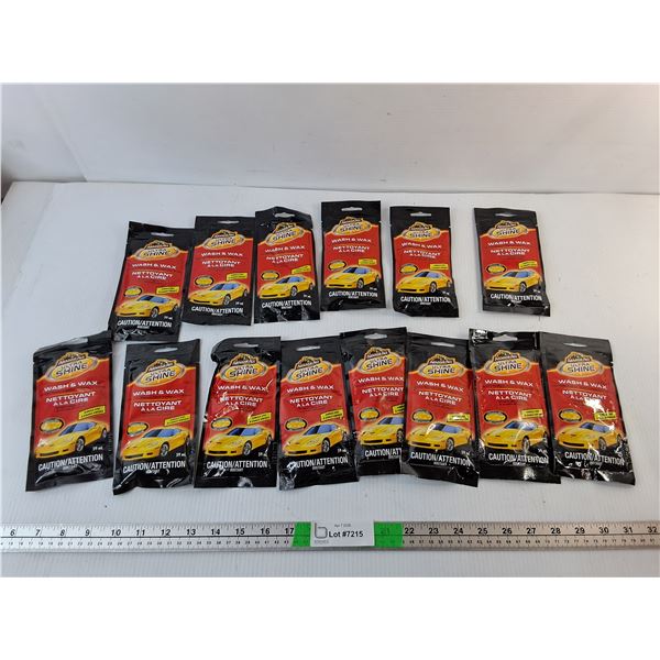 (14) Containers of Armor All Wash & Wax- Sealed, Cannot Ship
