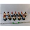 Image 1 : (12) Cement Garden Gnomes 4.25" - PICK UP