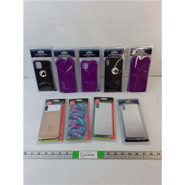 (9) Plastic iPhone Cases- Sealed