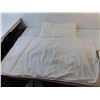 Image 3 : (2) King Size Pillowcases, Decorative Ribbon, Felt Roll, Home Decor Stickers, Misc.