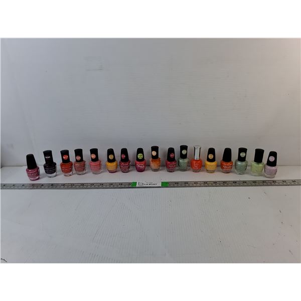 (17) Bottles of Nail Polish- Cannot Ship